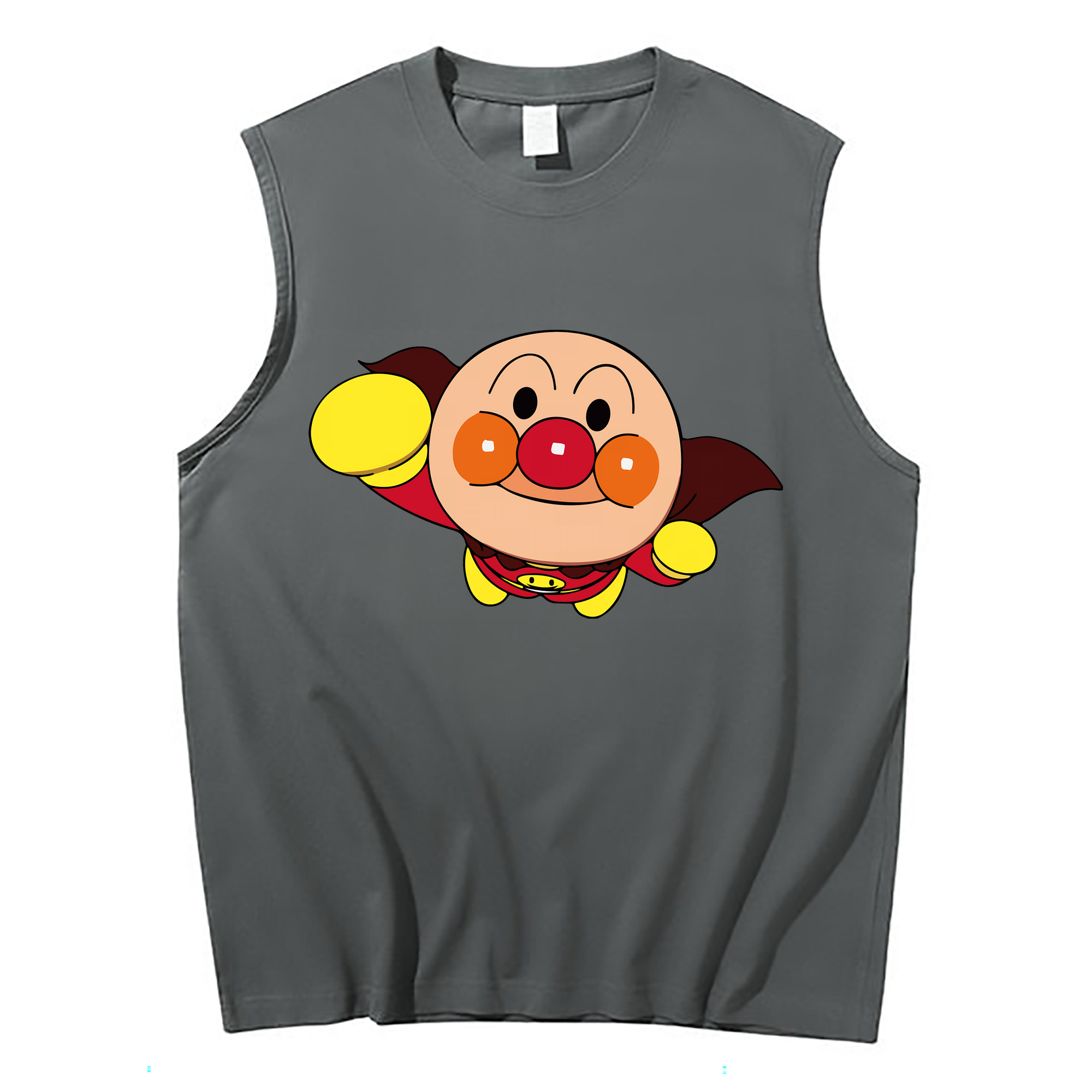 （画像用） アンパンマン Anpanman コットン100％タンクトップ（フロントプリント）